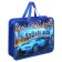 Folder with handles plastic A4 Calligrata "Blue machine", 32.2x25.6x7 cm,
