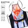 Apron Textile "Black Belt on Dumplings"