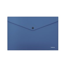 A4 button, 140 μm, Erichkrause Fizzy Classic, opaque, opaque, blue