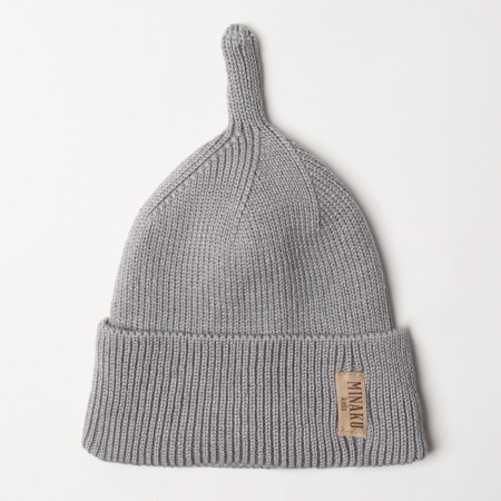 Children's hat minku rr 46-48, gray color