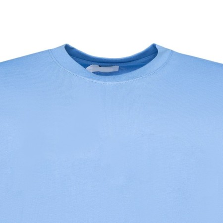 T -shirt male, blue color/print mix, size m-7