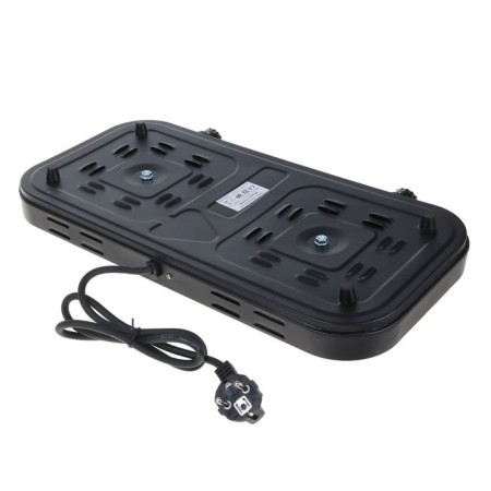 Electric tile Sakura PE-03V, 2000 W, 2 burners, black-3