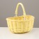 Basket, 18 × 15 × 9 cm, willow