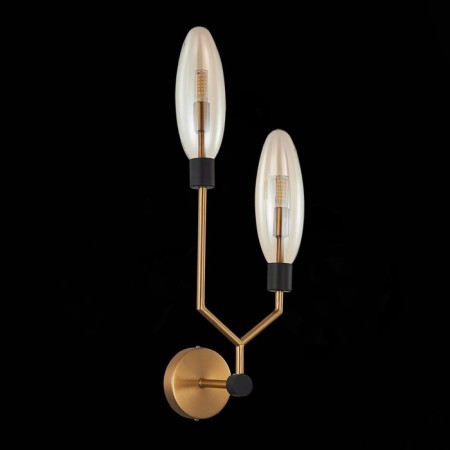 Sconces st. SL1174.301.02. Desima. 2x5 watts, G9, 4000K, 19.4x53.6 cm, brass color-4