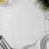 Napkin kitchen "TEM", 38 × 38 cm, white color, octagon