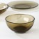 Dining Basilico set, 30 objects, brown color
