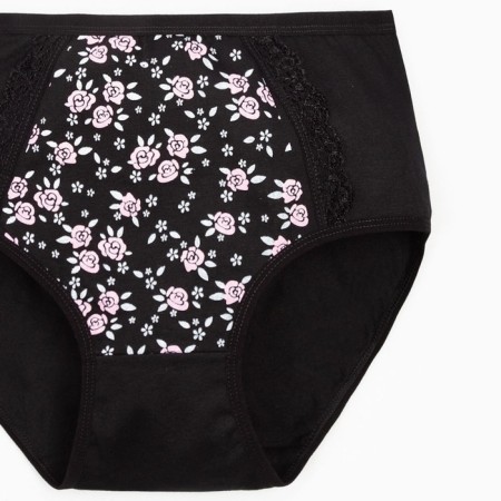 Panties female color black, size 52-54-1