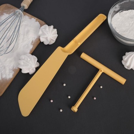 Culinary set, 2 items: pancakes for pancakes 32 cm, dough distributor 13 cm-2