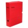Archive box with a valve, microgofrotcarton, 75mm, red, up to 700l.
