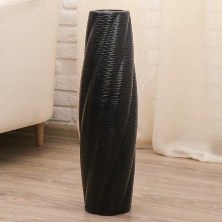 VAZA Ceramics Floor "Volume Strips" oval, 60 cm, mix