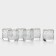 Set of glass glasses "Vesna", 300 ml, 6 pcs