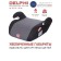 Car Seat children's booster Delphi, group 3, 22-36 kg, (6-12 years old) Black