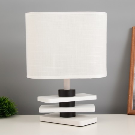 Table lamp "Carter" 1x40W E27 white 12x25x33.5cm