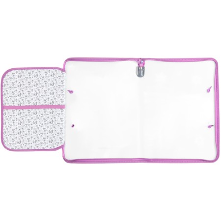Plastic folder with A4 handles, on lightning, cold heart-3