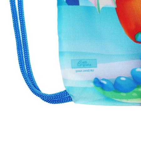 Bag for sweets 290 x 340 mm, dragon "Santa Claus with a dragon" (soft polyester density 210d)-5