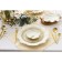 Porcelain dish Magistro "suite", d = 30.5 cm, white color