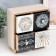 Casket wood chestnut 4 boxes "embroidery. Patterns" 22.5x10x24.5 cm