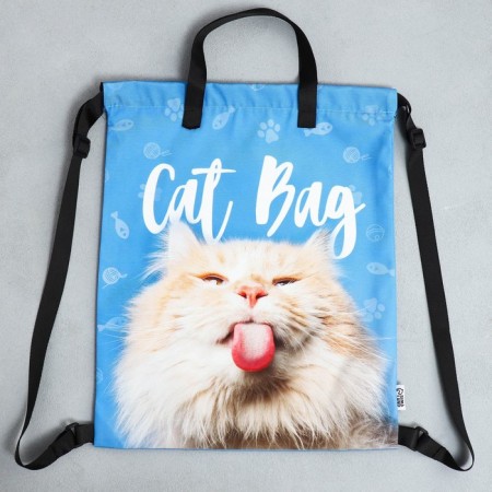 Cat BAG shoe bag two types of handles, 30 x 40 cm-5