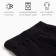 Pants (reitus) Children's knitted minku, black color, height 74-80 cm