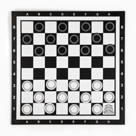 Figures for demonstration checkers "Game time", 34 pcs, d-5.5 cm, thickness 4 mm-4