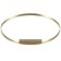 Ceiling light MayToni Mod058CL-L65BS3K, 1XLED, 61W, 100x100x3.5 cm, 3000lm, brass color
