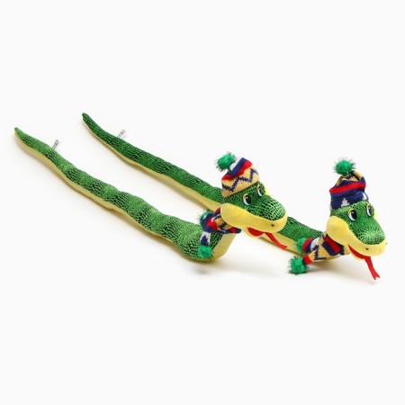 Soft toy "Snake", winter, 91 cm-6