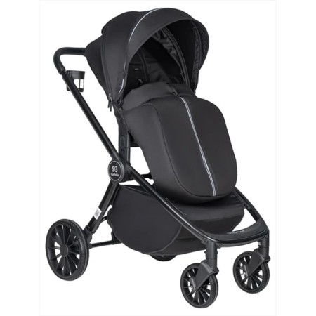 Stroller 3 in 1 Farfello Baby Shell BBS-001, Black Color-12