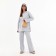Cross-Body bag on the valve, beige color
