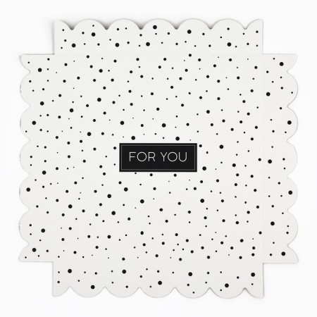 Confectionery box, chest, packaging, for you, 16 x 16 x 18 cm-6