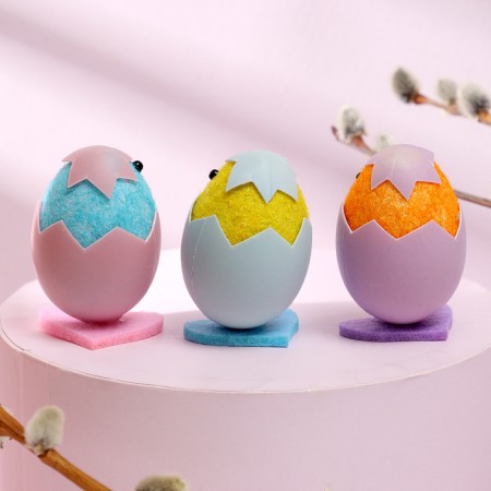 Set for decor Easter "Chickens" 3 pcs., 4 × 11.5 × 6.5 cm-2