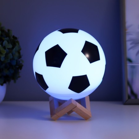 Nightlight "Football" LED 3W USB AKB White 15x15x19 cm-5