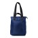 Women's bag 12822, 28x34x12 cm, textiles, 1 depth, blue