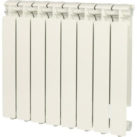 Aluminum radiator Stout Bravo, 500 x 80 mm, 8 sections, side connection