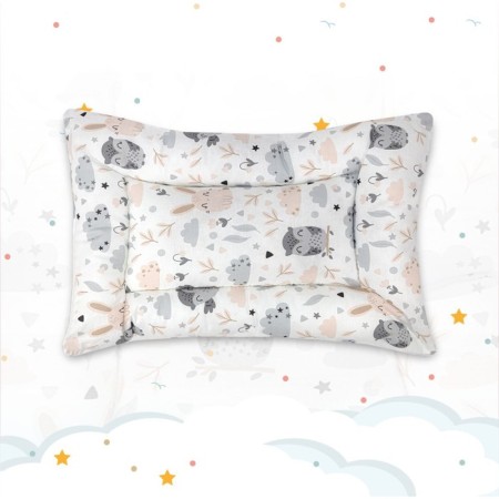 Pillow Children's "Bunny" swan fluff, size 40x60 cm-1