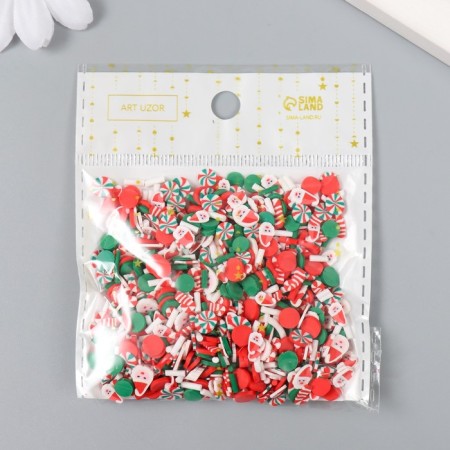 Decor for creativity plastic "New Year's mood" 20 g-2