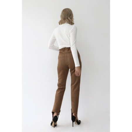 Women's legins with strokes, size 44-3