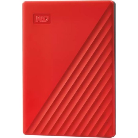 External hard drive WDBYVG0020BRD-WESSN My Passport, 2 TB, USB 3.0, 2.5 ", Red