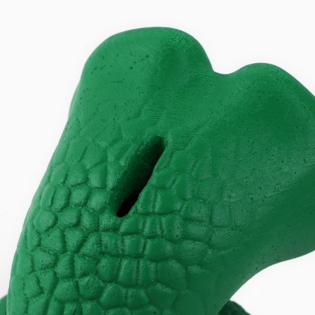 The piggy bank "Snake", green, 15.5 x 12.5 cm-3