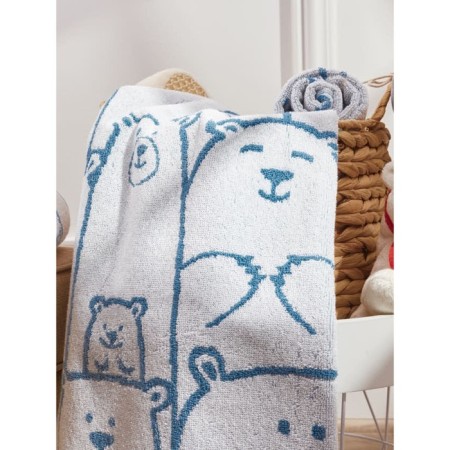 Tmachry Guten Morgen Plush, 650 g, size 70x130 cm, white color-4