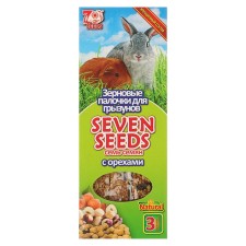Палочки Seven seeds для грызунов, орех, 3 шт, 90 г