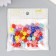 Beads for creativity Plastic "Golden Smiley on Bright" set of 20 g 0.6x1x1 cm