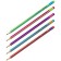 Black -granographic pencil Berlingo "Fuze", HB, three -sided, sharpened, with an eraser, assorted