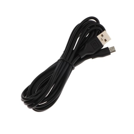 EXPLOYD EX-K-807, microUSB-USB, 1 A, 3 m, black cable-2