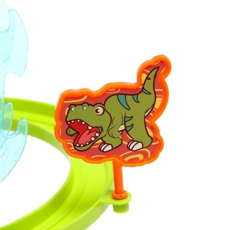 Developing toy "slide of dinosaurians", light and sound effects-10