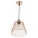 Lamp Bayerlux "Fish" E27 40W copper 20x20x16-116cm
