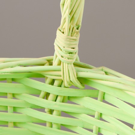 Basket, 20 × 20 × 11.5/25 cm, willow-1