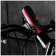 Bicycle front lamp with a signal 300 Lumens, USB, 1200MAH, Red color
