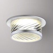 Lamp built -in Novotech. GEM, 9W, GU10, 58x98x98 mm, white color