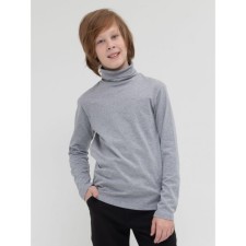 Turtleneck for the boy Pelican, height 152 cm, color gray
