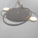 Causteen with PDU 1222/1wt LED 120W 3000-6000k white 50x50x9 cm Bayerlux